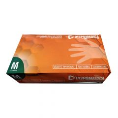 GUANTE LATEX M DISPOMEDICA