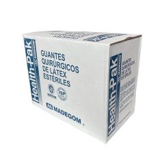 GUANTE QUIRÚRGICO MADEGOM Nº6 CAJA x 50