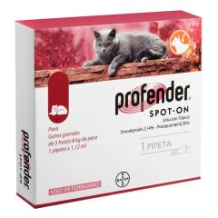 PROFENDER CATS 5 kg - 8 kg X 1
