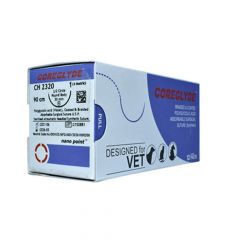 COREGLYDE Poliglicolico 90cm 1 Redonda 1/2 30mm