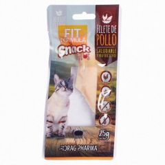 FIT SNACK GATO FILETE POLLO 1 BOLSA 25GR