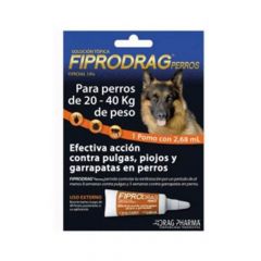 FIPRODRAG PERRO PIPETA 20-40 kg