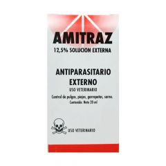 AMITRAZ 12,5% SOL. BAÑO 20 ml