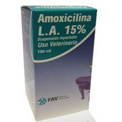 AMOXICILINA LA FAV 15% FCO AMP. 100 ml