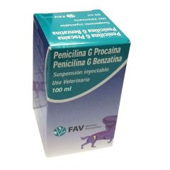 PENICILINA PROCAINA BENZATINA 100 ml