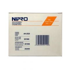 AGUJA NIPRO 25Gx 1 (100u)