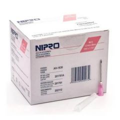 AGUJA NIPRO 18Gx11/2 (100u)