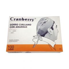 GORRO CIRUJANO CON AMARRA (100u)