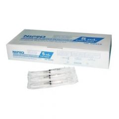 JERINGA NIPRO 5 cc 21Gx11/2 (100u)