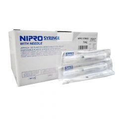 JERINGA NIPRO TUB 1 cc 27G (100u)