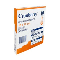 GASA PARAFINADA ESTERIL 10X10 CM CJ X 10 REUTTER
