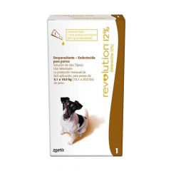 REVOLUTION PERRO 12% 0,5 ml (5-10KG)