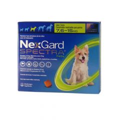 NEXGARD SPECTRA 7,6 - 15 kg x 3 tabletas