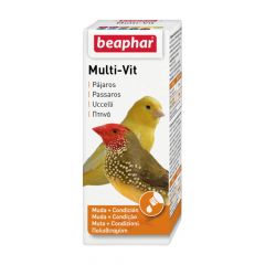MULTIVIT GOTAS AVES 20 ML - BEAPHAR  
